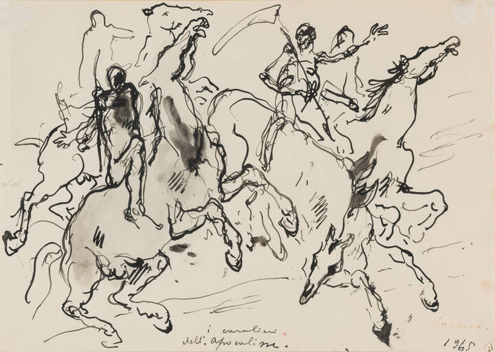 FELICE CARENA - 'I cavalieri dell'Apocalisse' 1945