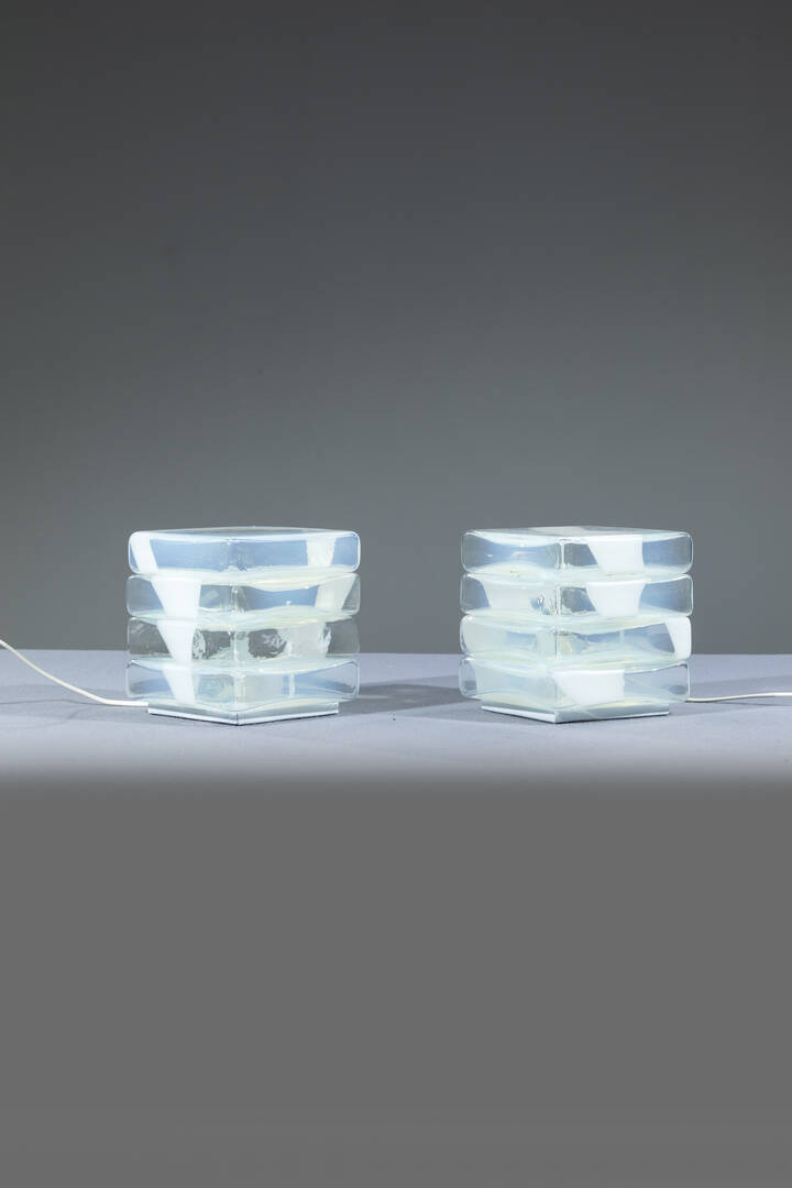 CARLO NASON - Coppia di lampade da tavolo mod. LT230