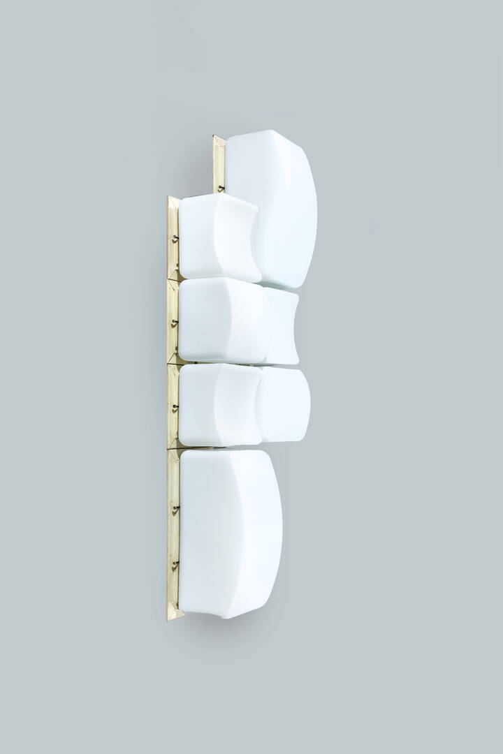 CLAUDIO SALOCCHI - Scultura luminosa mod. Onda 