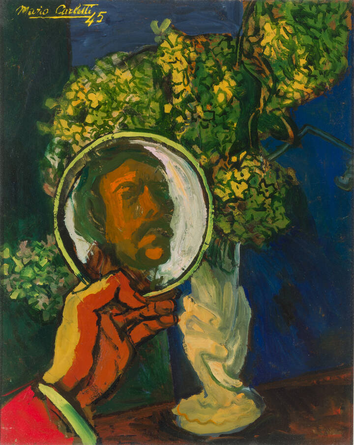 MARIO CARLETTI - 'Autoritratto' 1945