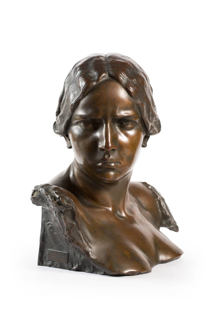 CORRADO BETTA - 'Busto di fanciulla'