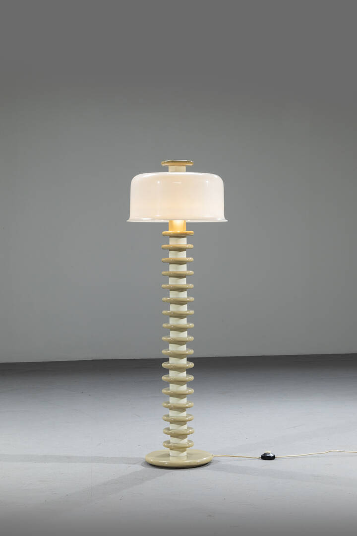 ETTORE SOTTSASS, nello stile di - Lampada da terra