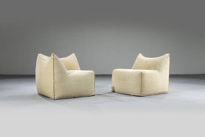 MARIO BELLINI - Coppia di sedute della serie Le Bambole