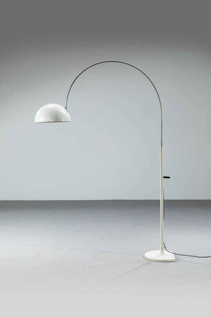 JOE COLOMBO - Lampada da terra regolabile mod. Cupè