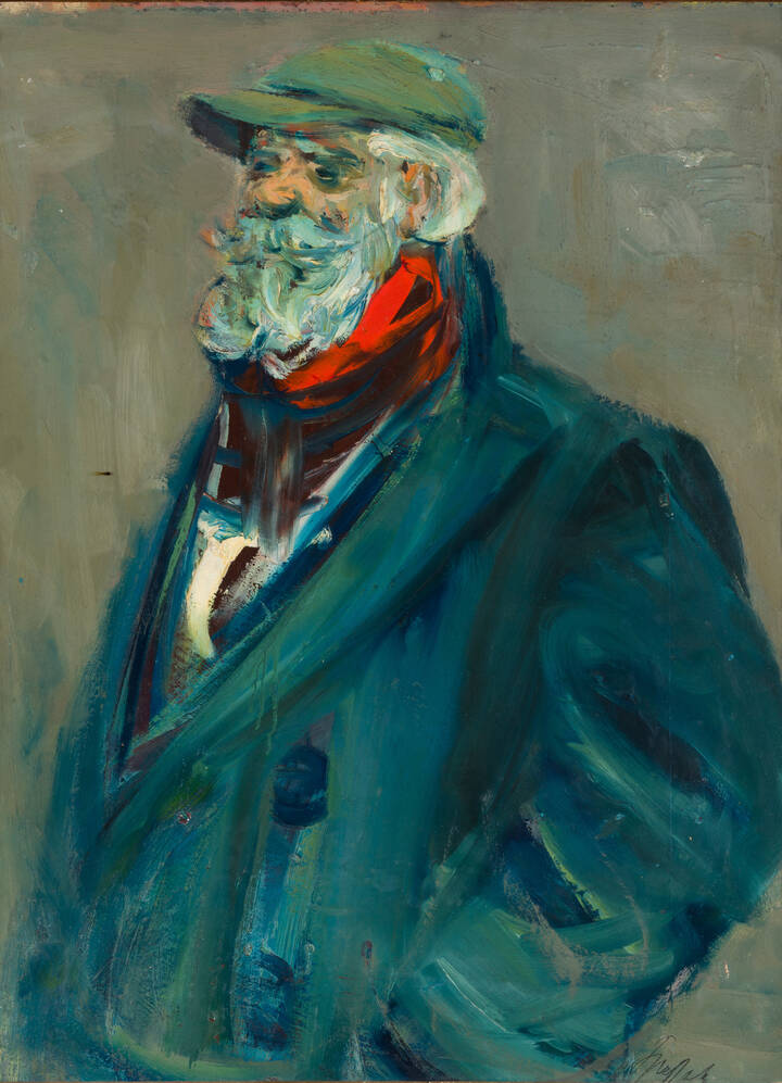 LUIGI SPAZZAPAN - 'Venditore di mandarini' 1939 