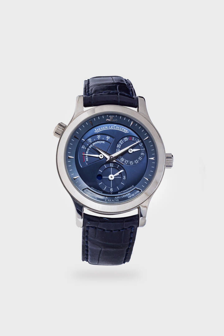 JAEGER LE COULTRE - Mod. 'Master Geographic', ref. 142.6.92, serie recente