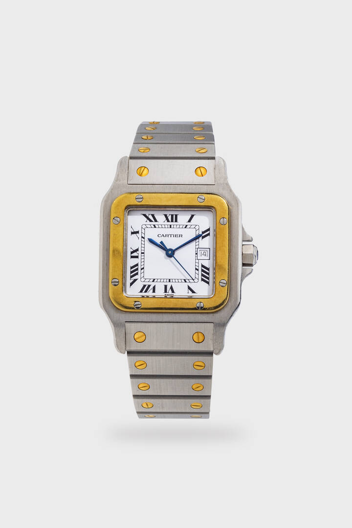 CARTIER - Mod. 'Santos', ref.2961, anni '90