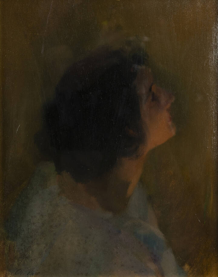 ORESTE PIZIO - 'La modella'