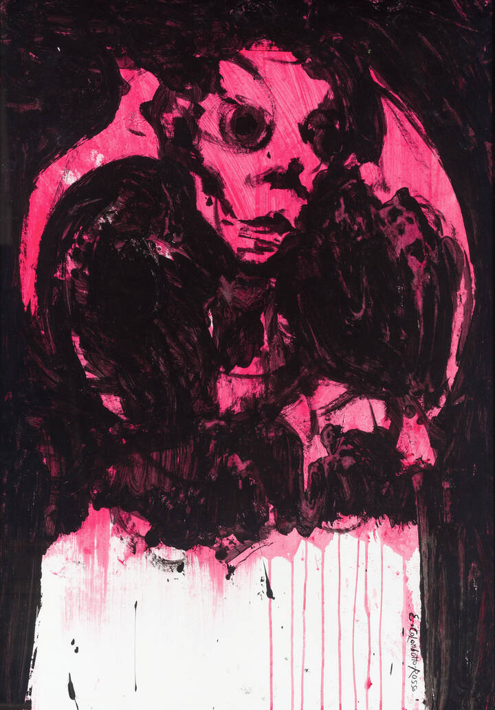 ENRICO COLOMBOTTO ROSSO - 'Figura frontale'