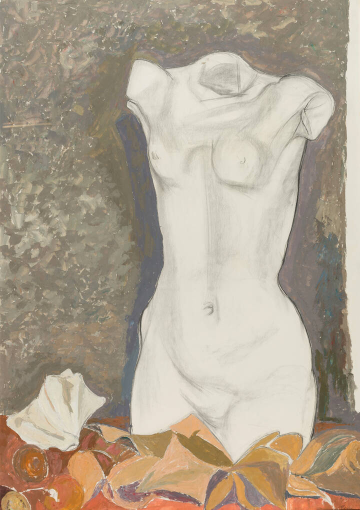 FRANCESCO MENZIO - 'Busto' 1970