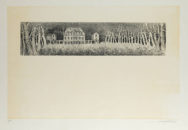 XAVIER DE MAISTRE - 'Castello Montmorency (Francia)'