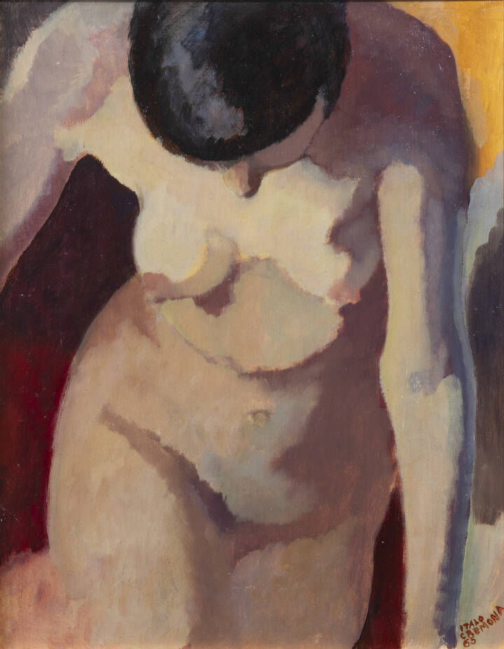 ITALO CREMONA - 'Nudo' 1965