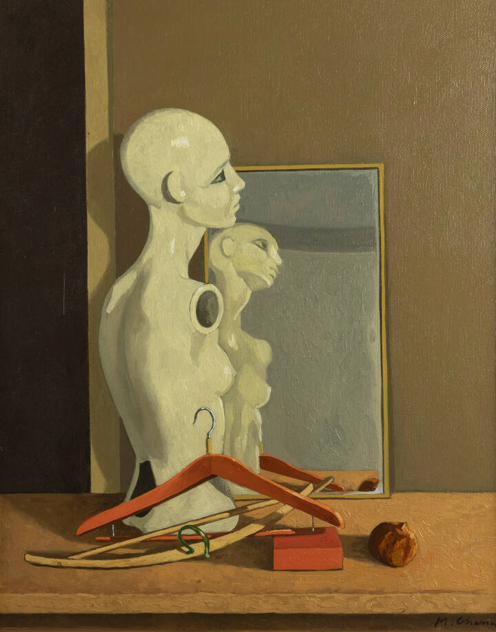 MAURO CHESSA - 'Manichino e grucce'