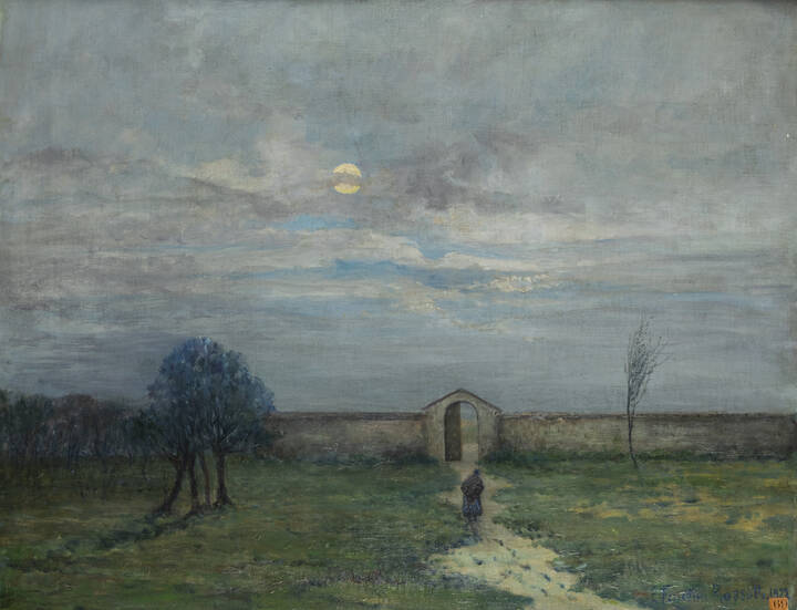 EMILIA FERRETTINI ROSSOTTI - 'Verso il silenzio' 1922