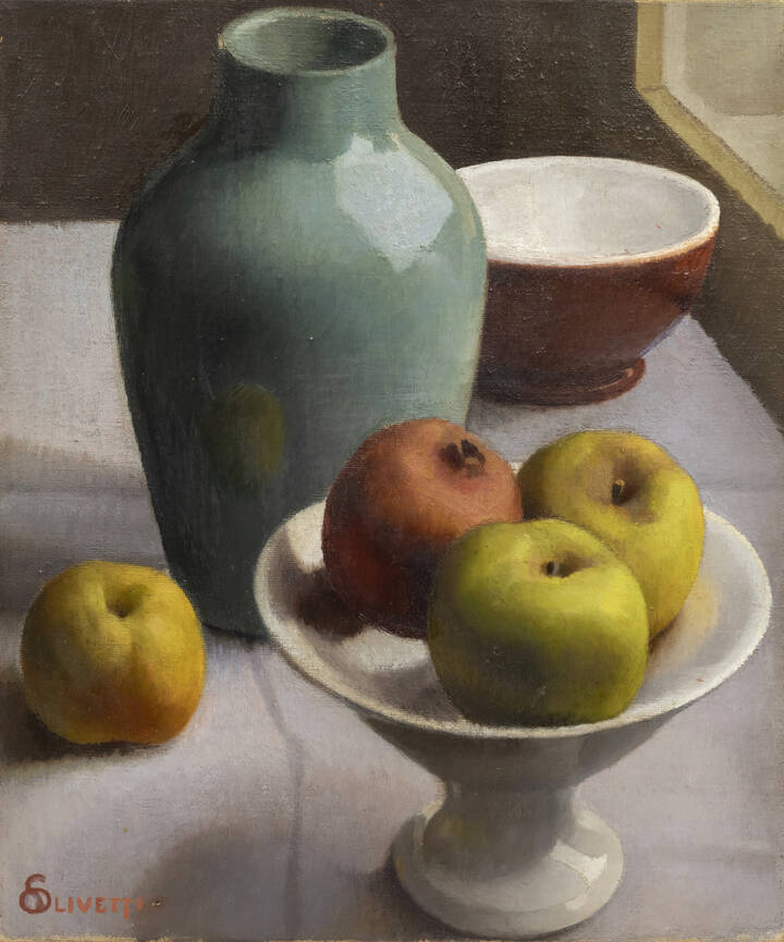 ERCOLE OLIVETTI - 'Natura morta'