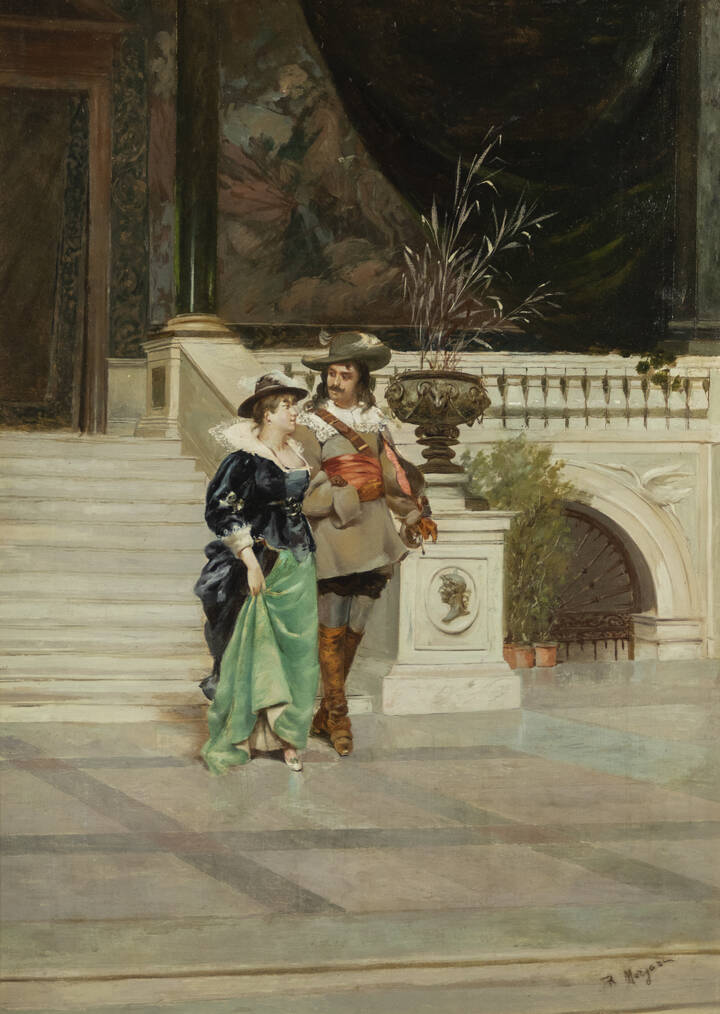 RODOLFO MORGARI - 'Galanteria di altri tempi'