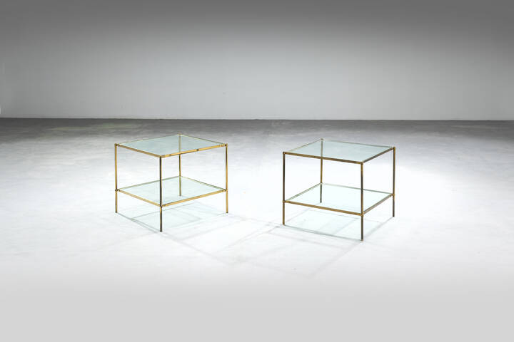 CORRADO CORRADI DELL'ACQUA - Coppia di comodini mod. T12 Montecarlo