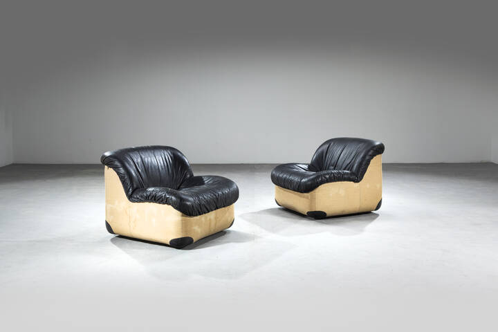 PRODUZIONE ITALIANA - Coppia di poltrone 