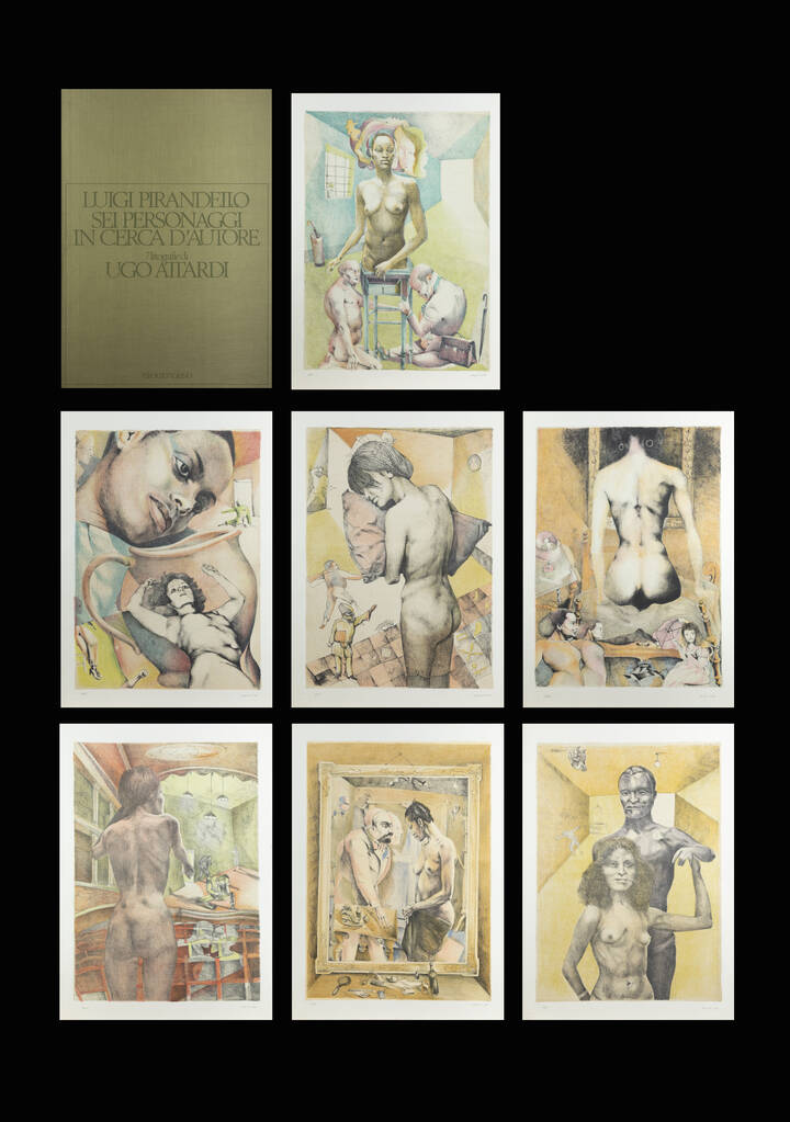UGO ATTARDI - 'Sei personaggi in cerca d'autore' 1978