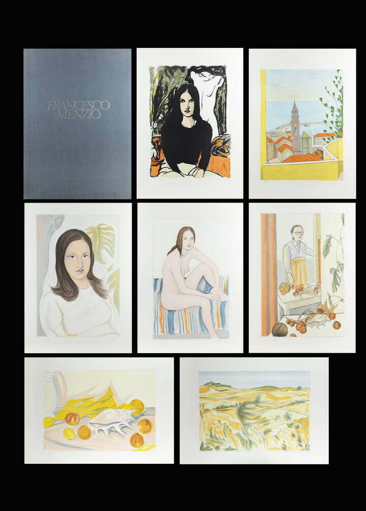 FRANCESCO MENZIO - 'Il mondo di Francesco Menzio' novembre 1972-marzo 1973