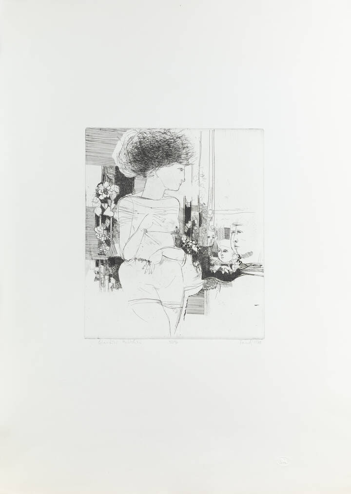 FERNANDO EANDI - 'Giardini pubblici' 1972