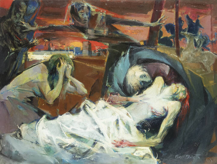 MICHELE BARETTA - 'Deposizione' 1965