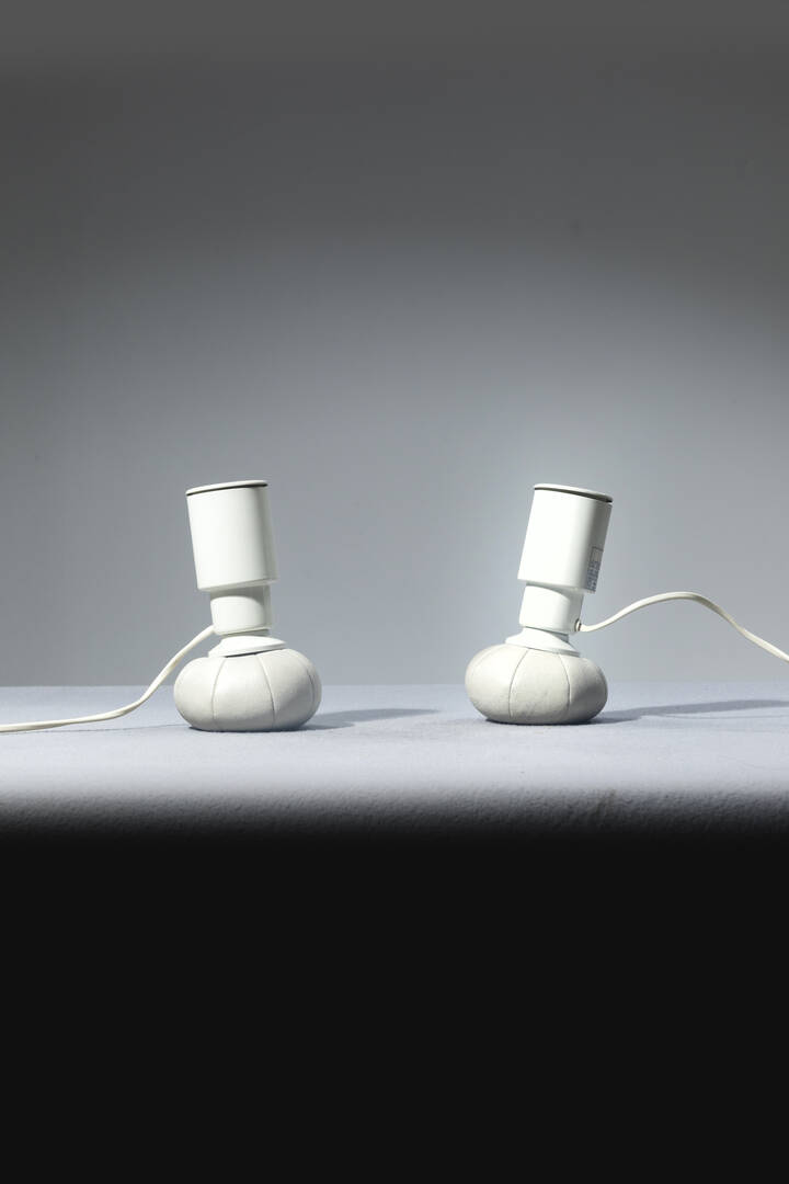 GINO SARFATTI - Coppia di lampade da tavolo mod. 600P