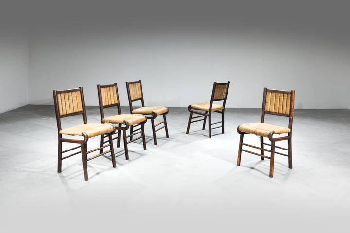 PRODUZIONE ITALIANA - Cinque sedie