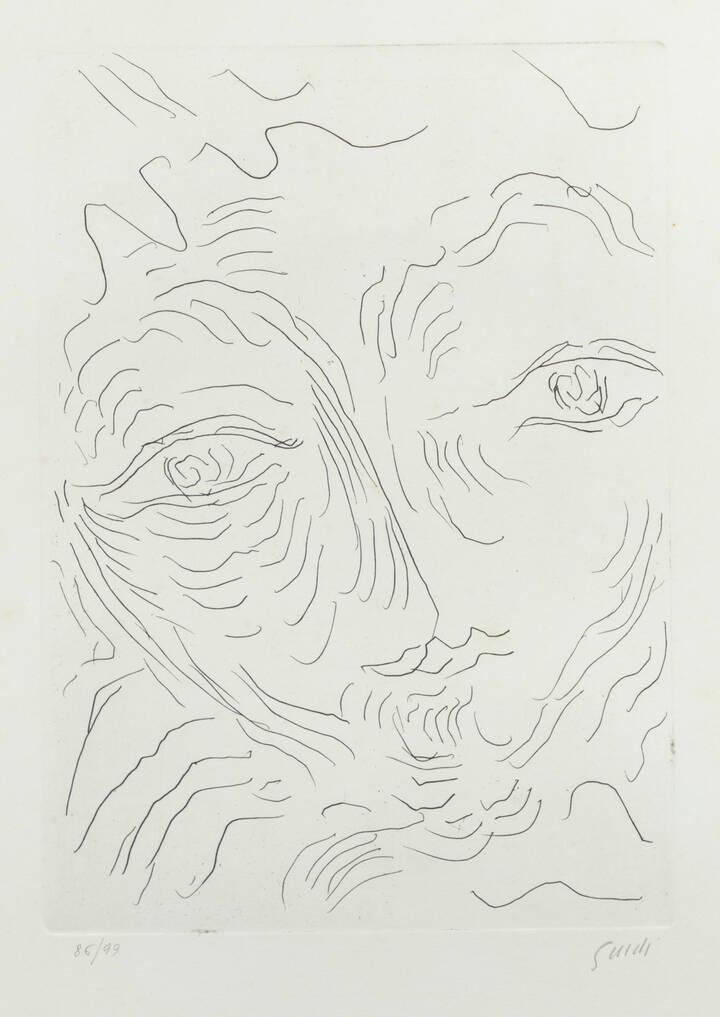 VIRGILIO GUIDI - 'Testa'