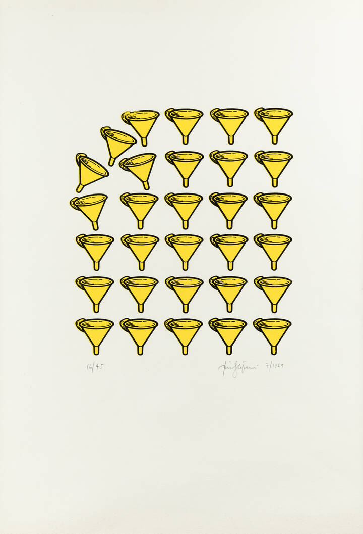 TINO STEFANONI - 'Senza titolo' 7/1969