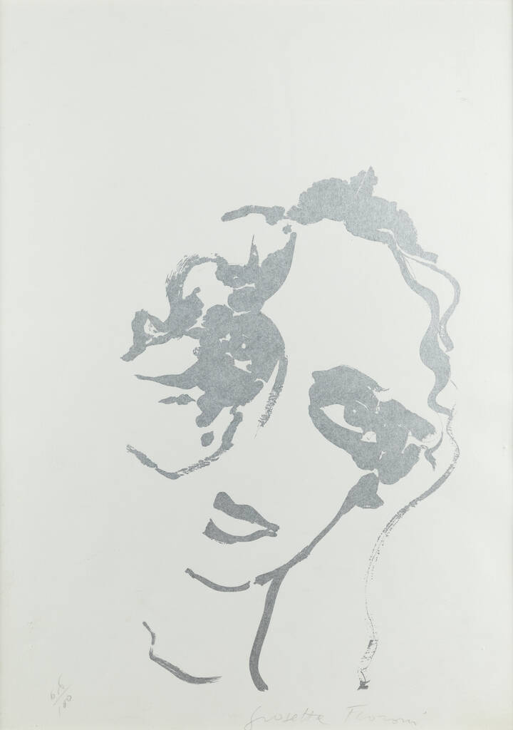 GIOSETTA FIORONI - 'Senza titolo' 1970 circa