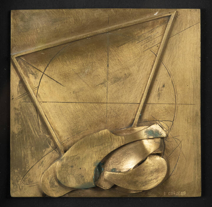 RICCARDO CORDERO - 'Piastra' 1973