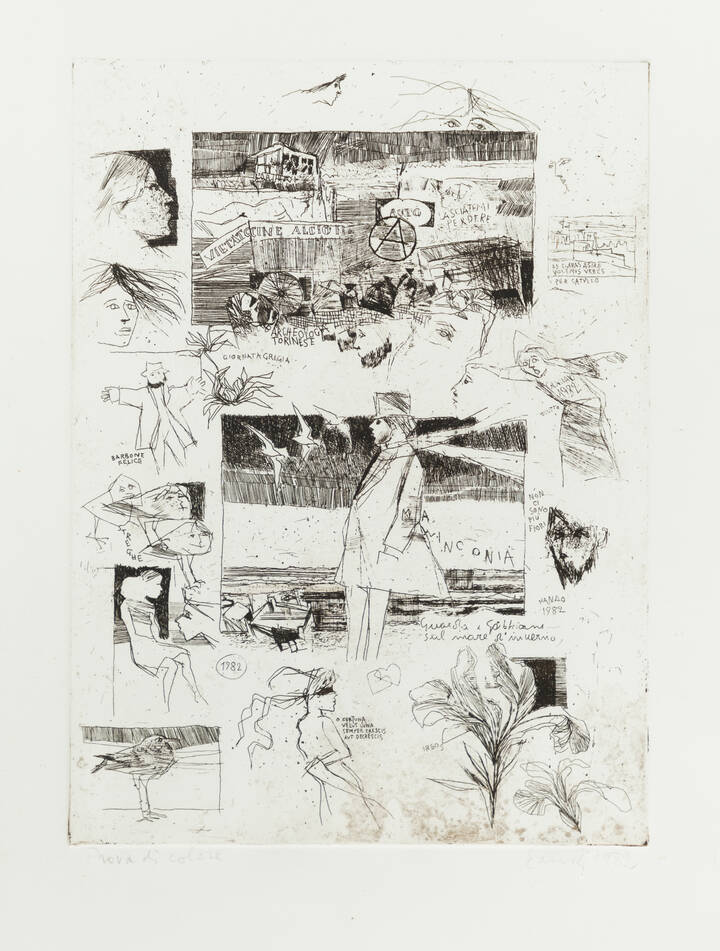 FERNANDO EANDI - 'Giornata grigia' 1982