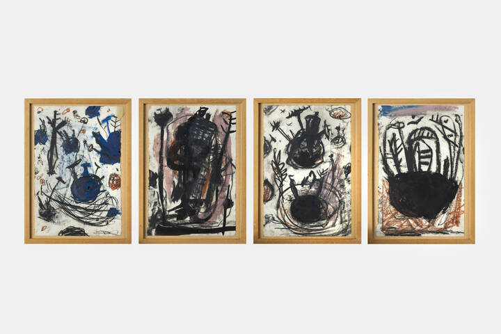 GUNTER DAMISCH - 'Senza titolo' 1987