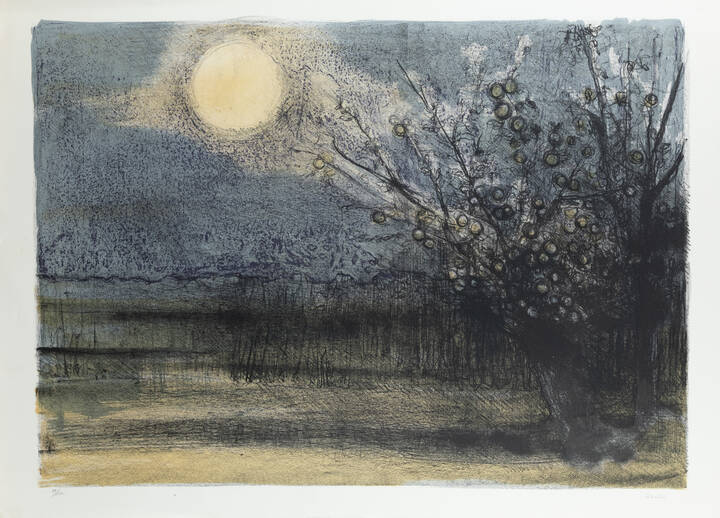 TINO AIME - 'Notturno con luna'