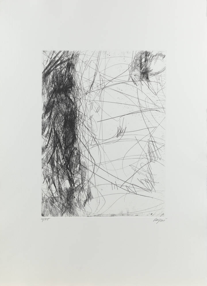 PIERO RUGGERI - 'Figura nel paesaggio'