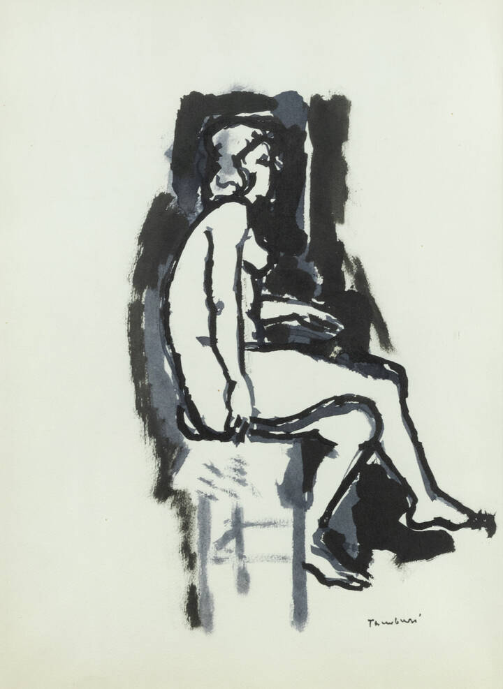 ORFEO TAMBURI - 'Nuda seduta'