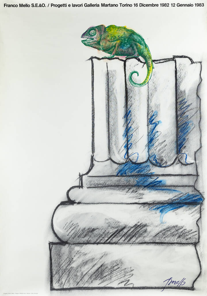 FRANCO MELLO - 'Franco Mello S.E.&O. Progetti e lavori' 1983