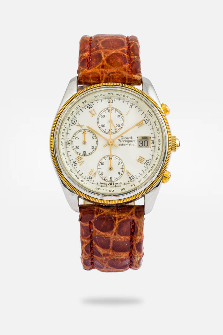 GIRARD PERREGAUX - Mod. 'Cronograph GP', ref.4900, anni '90