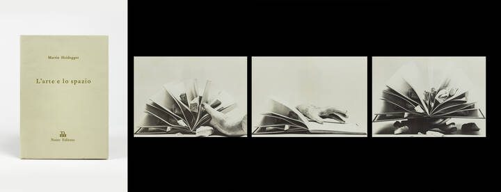 GIULIO PAOLINI - 'L'arte e lo spazio',Torino, dicembre 1983