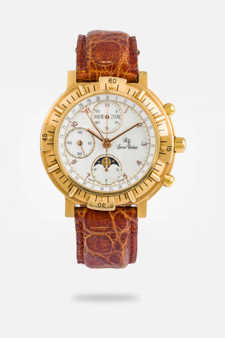 LUCIEN ROCHAT - Mod. 'Chrono calendar' ref. 171, anno 1992