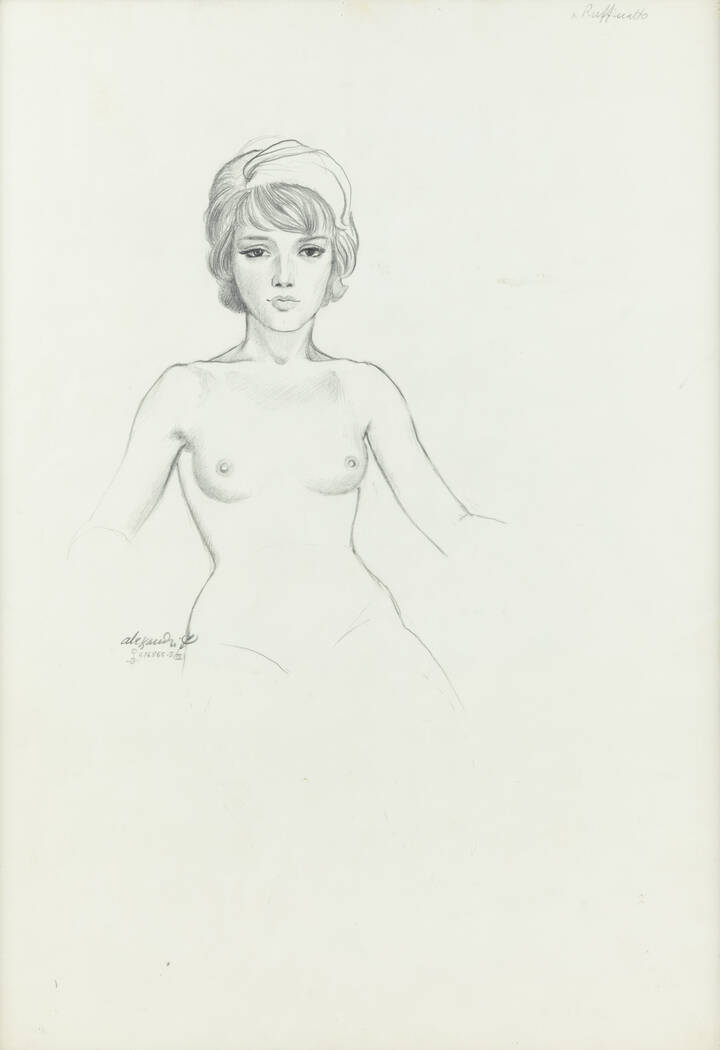 LORENZO ALESSANDRI - 'Nudo femminile'