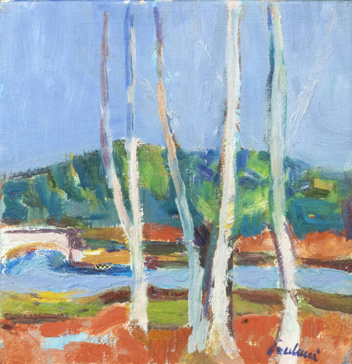 ENRICO PAULUCCI - 'Il Po' 1982