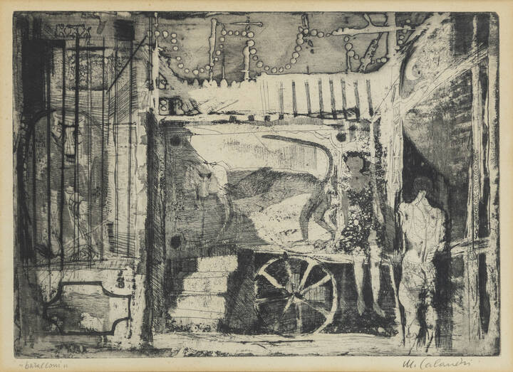 MARIO CALANDRI - 'Baracconi'