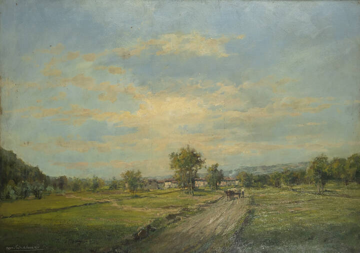 MARIO GHEDUZZI - 'Paesaggio'