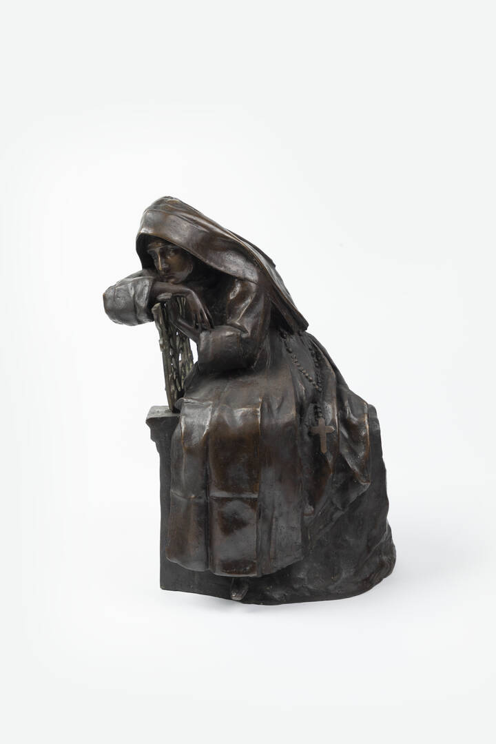 PIETRO CANONICA - 'Dopo il voto' 1889