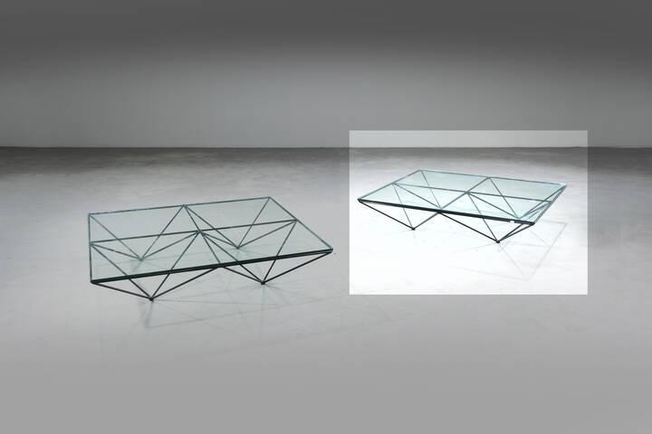 PAOLO PIVA - Tavolino mod. Alanda