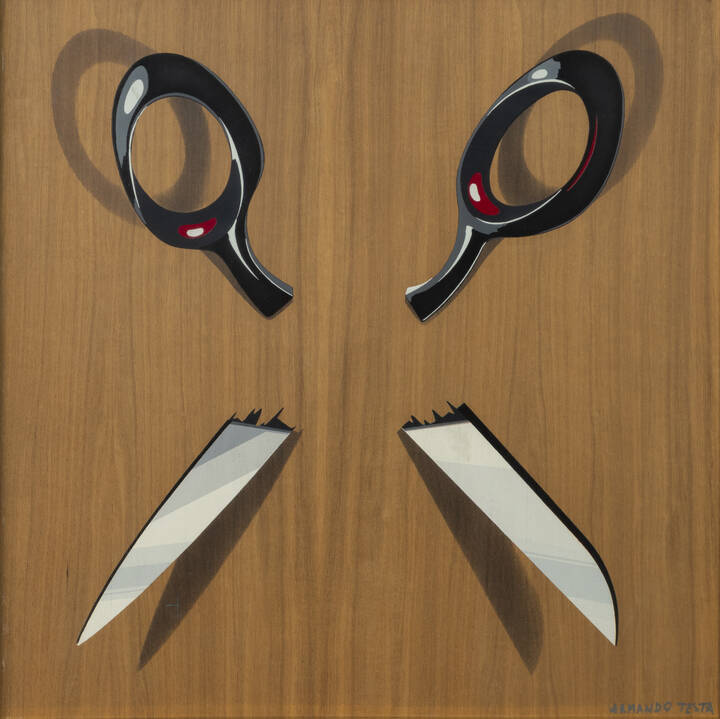 ARMANDO TESTA - 'Tricheco da compensato' 1978