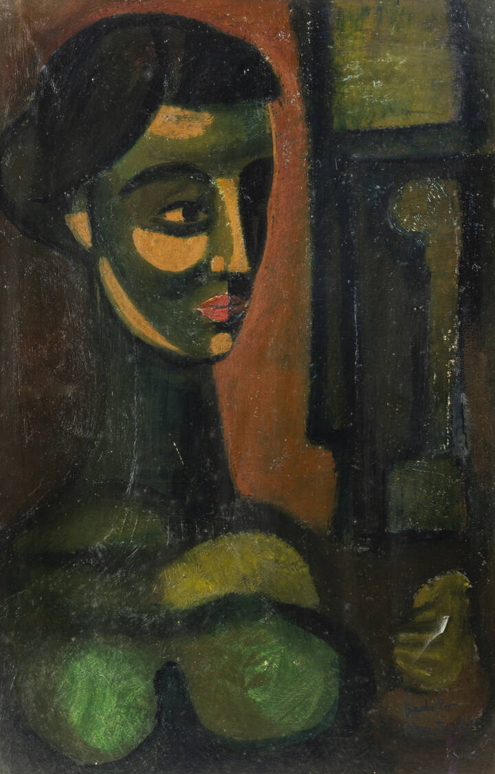 DEDALO MONTALI - 'Ritratto', 1950/51