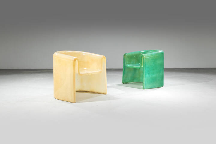 RODOLFO BONETTO - Coppia di poltrone